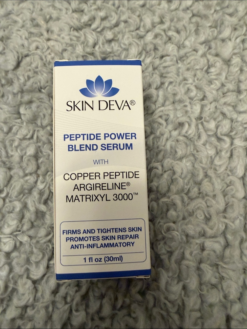 Skin Deva - Peptide Power Blend Serum - White/Blue